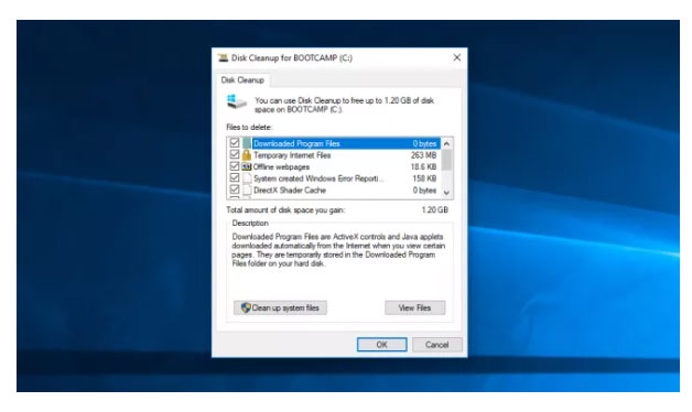 Speed up Windows 10 computer