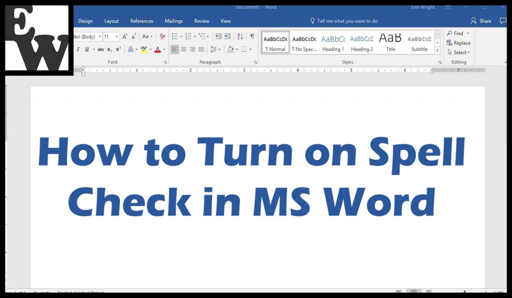 What Is Spell Check In Microsoft Word